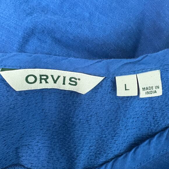 ORVIS Minimalist Cotton Lightweight Breathable Relaxed Womens Top Size Large - Picture 2 of 12